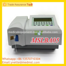 MSLBA05 Лучшая цена Полностью автоматический анализатор биохимии с CE ISO